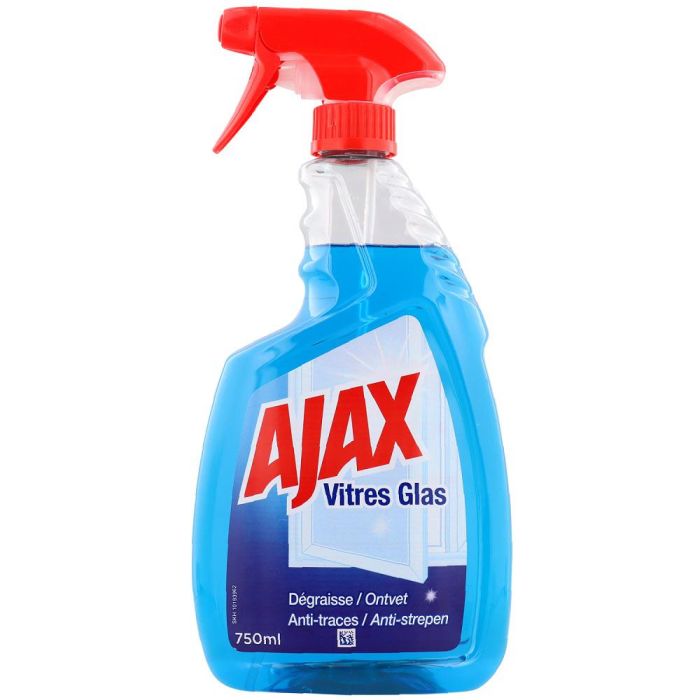 Ajax Glass Cleaner Spray 750ml Triple Action (NL/FR/DE)