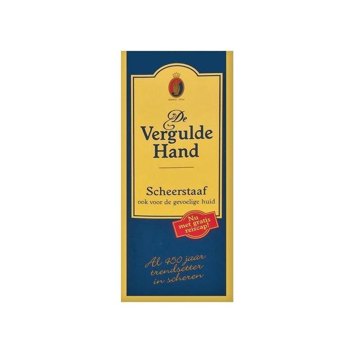 Vergulde Hand 75gr Shaving Soap Bar (NL/EN/FR/DE)