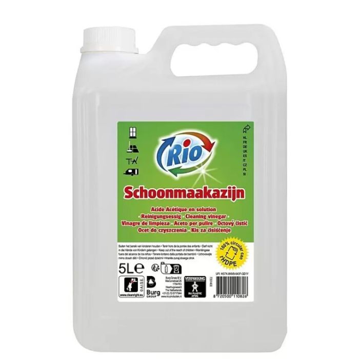 Rio Cleaning Vinegar 5000ml (NL/EN/FR/DE)