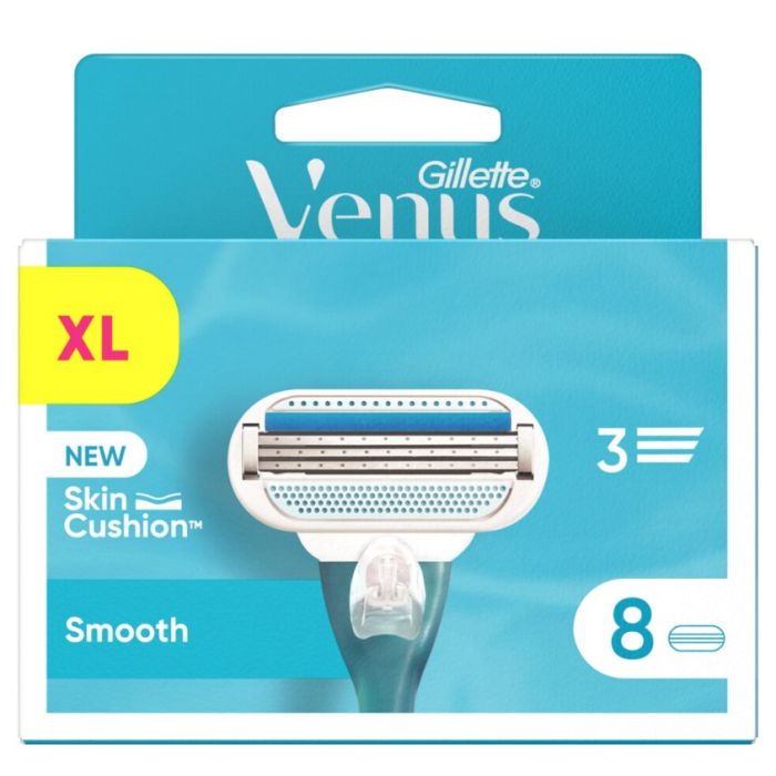 Gillette Venus Razor Blades 8pcs Smooth XL (NL/EN/FR/DE)