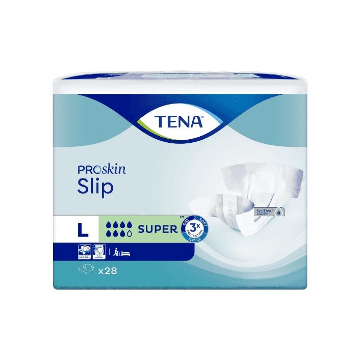 Tena Incontinence Slip Lady Proskin Super 28pcs Large (EN/ES/FR)
