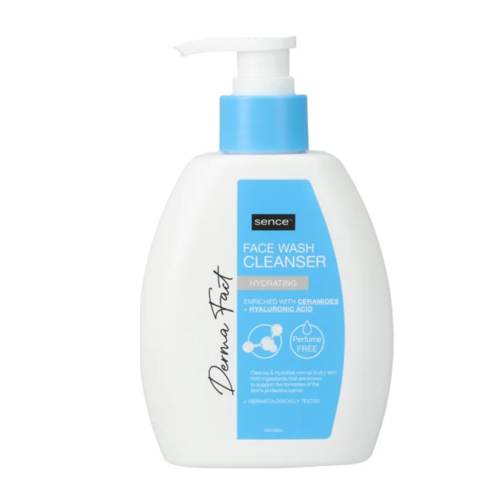 Sence Derma Fact Face Wash 250ml  Cleanser Hydrating (NL/EN/FR)