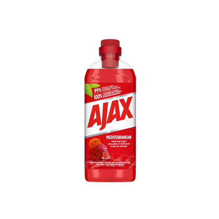 Ajax All Purpose Cleaner 1000ml Red Flowers (NL/FR/DE)
