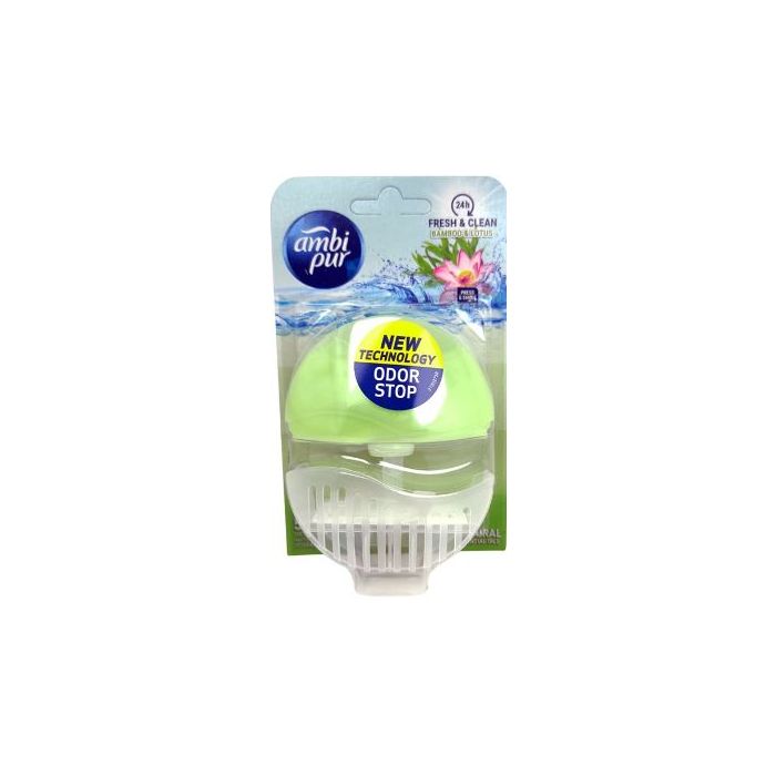 Ambi Pur Toilet Block 55ml Bamboo & Lotus (NL/EN/FR/DE)