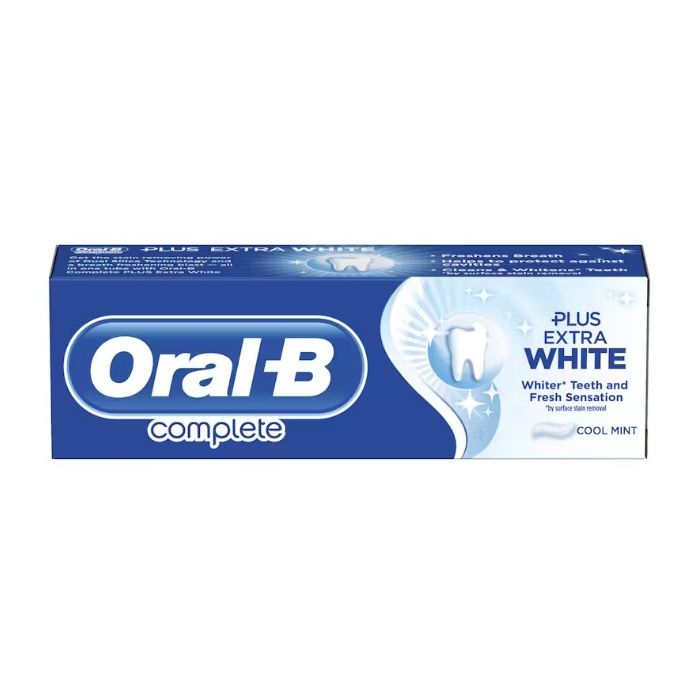 Oral-B Toothpaste 75ml Complete Extra White (EN/SE/FI/DK)