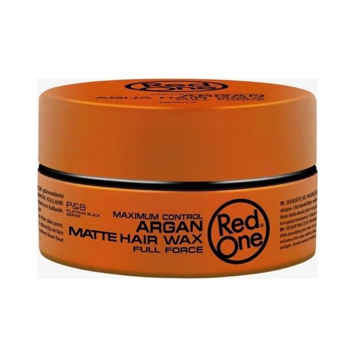 Red One Hair Wax 150 ml Argan Matte (NL/EN/FR/DE)