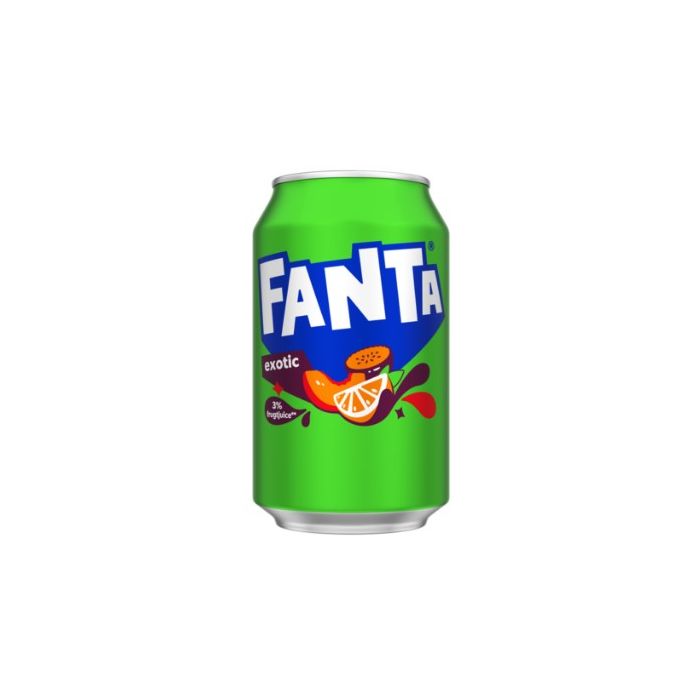 Fanta Blik 330ml Exotic Statiegeld (NL)