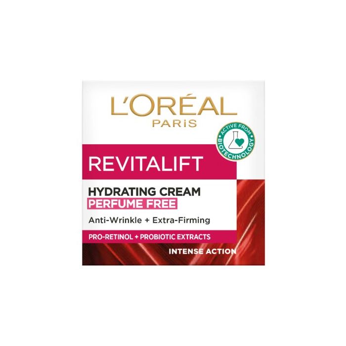 LOreal Revitalift Hydrating Cream 50ml Perfume Free Anti Wrinkle & Extra Firming (NL/DK/SE)