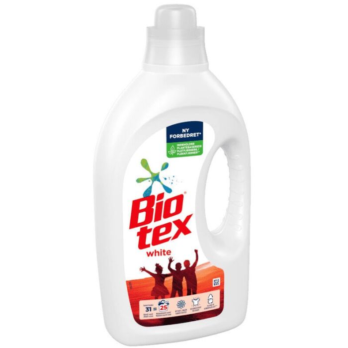 Biotex Laundry Detergent 1250ml 25sc White (DK/NO/IS)