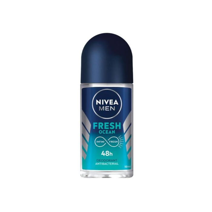 Nivea Deo Roll-On 50ml Men Fresh Ocean 0% (NL/FR/DE)