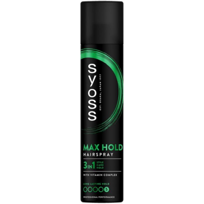 Syoss Hair Spray 300ml Max Hold No. 5 (NL/FR/DE)