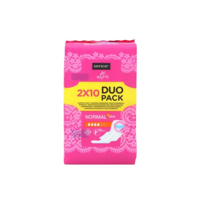 Sence Sanitary Pads 2x10pcs Normal (NL/EN/FR/DE)