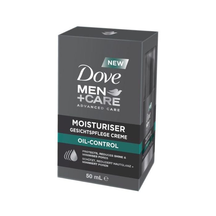 Dove  Day Cream 50ml For Men Care Moisturiser Oil Control (EN/FR/DE/ES)