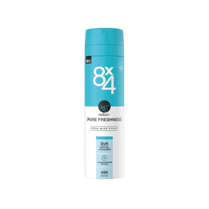 8x4 Deo Spray 150ml Pure Freshness No. 19 (DE)