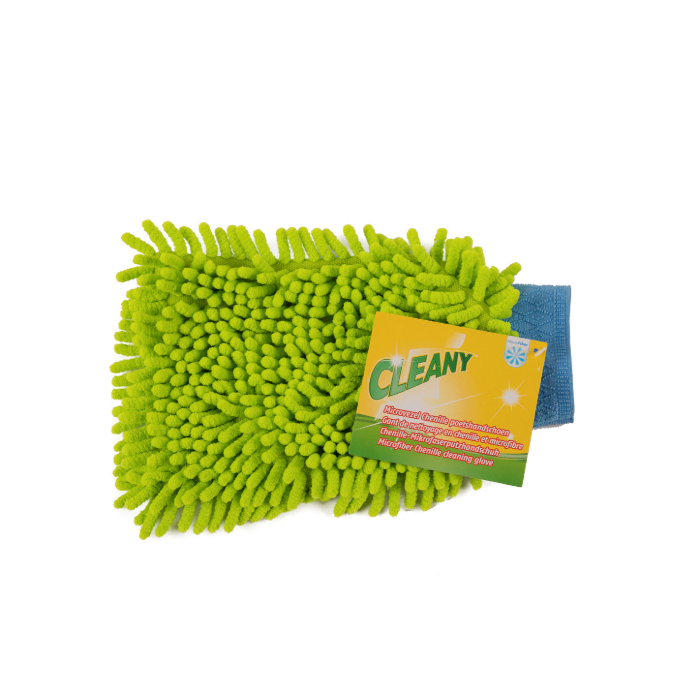 Cleany Micro Fiber Cleaning Glove Chenille (NL/EN/FR/DE)