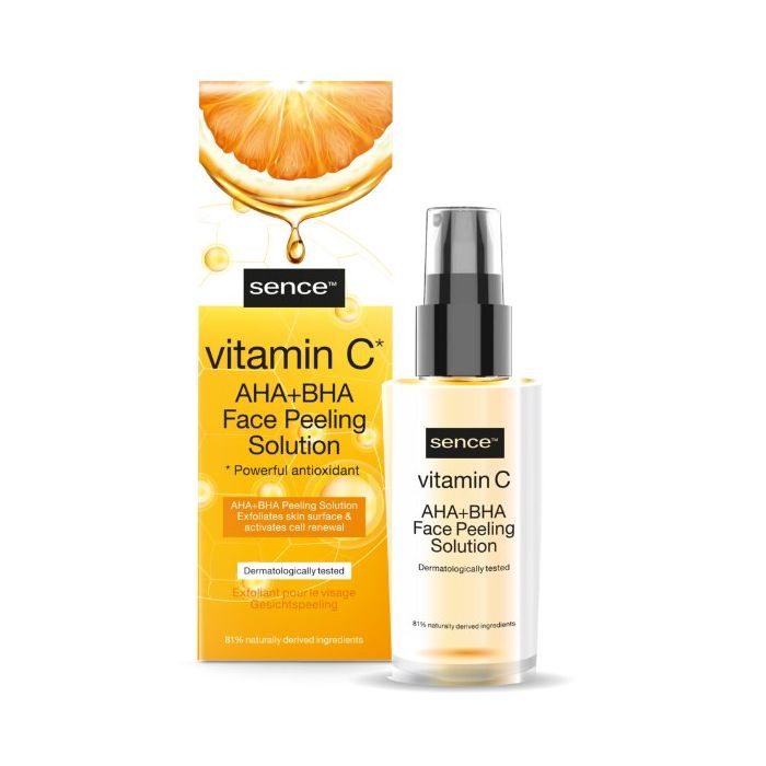 Sence Face Serum 30ml Face Peeling Vitamin C (NL/EN/FR/DE)