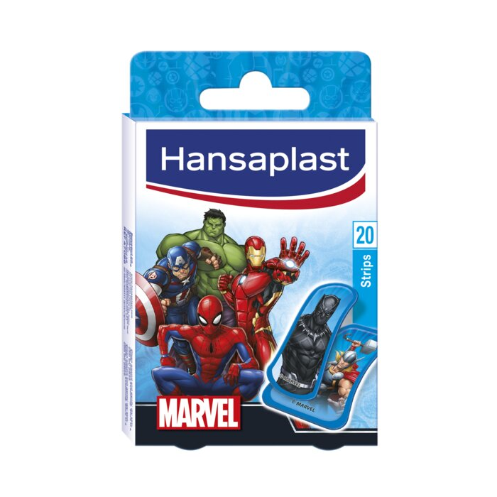 Hansaplast Plaster 20pcs Kids Disney Marvel (NL/EN/FR/DE)