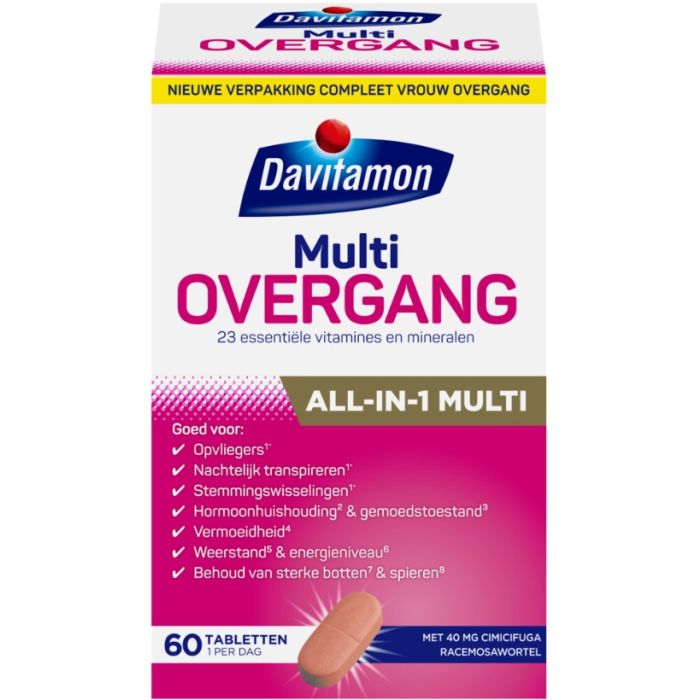 Davitamon Tablets 60pcs Multi Climacteric (NL)