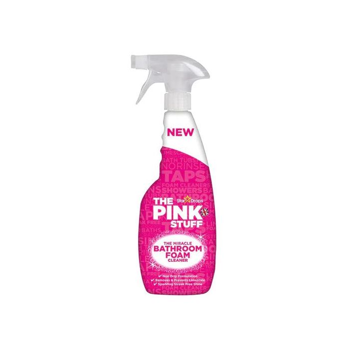 The Pink Stuff Bathroom Foam Cleaner 750ml Spray (NL/FR/DE)