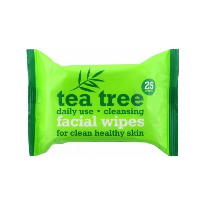 XBC Tea Tree Facial Cleaning Wipes 25pcs Twin Pack (NL/EN/FR/DE)