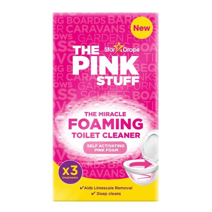 The Pink Stuff Foam Toilet Cleaner 3x100gr (NL/FR/DE)