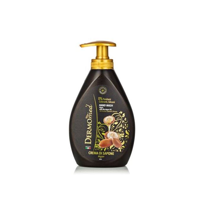 Dermomed Hand Soap 600ml Argan Olie (EN/FR/IT/ES)