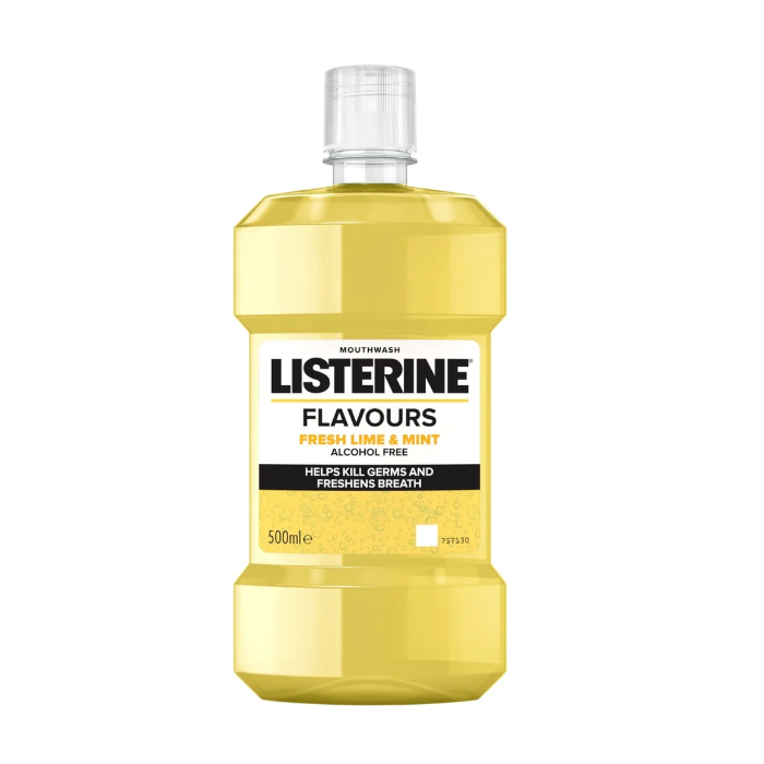 Listerine Mouthwash 500ml Lime & Mint (EN)