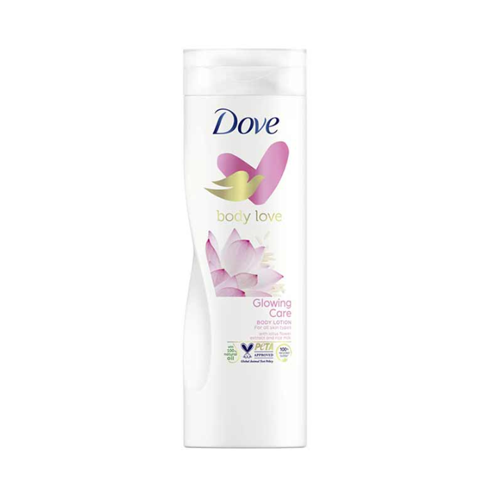 Dove Body Lotion 250ml Glowing Lotus & Rice Milk (NL/DE/IT/PT)