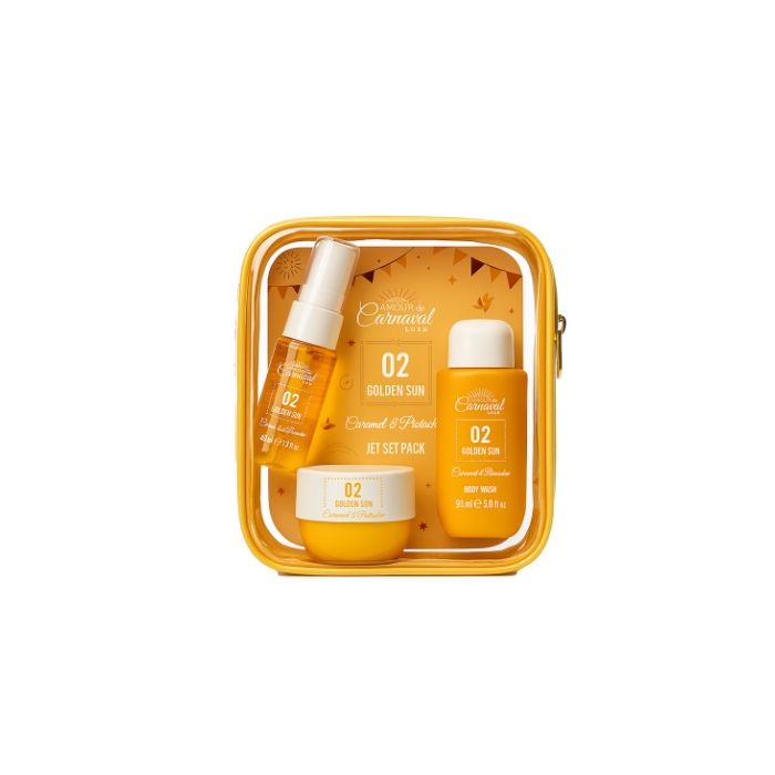 Amour De Carnaval Travelbag Golden Sun 02 (NL/EN/FR/DE)