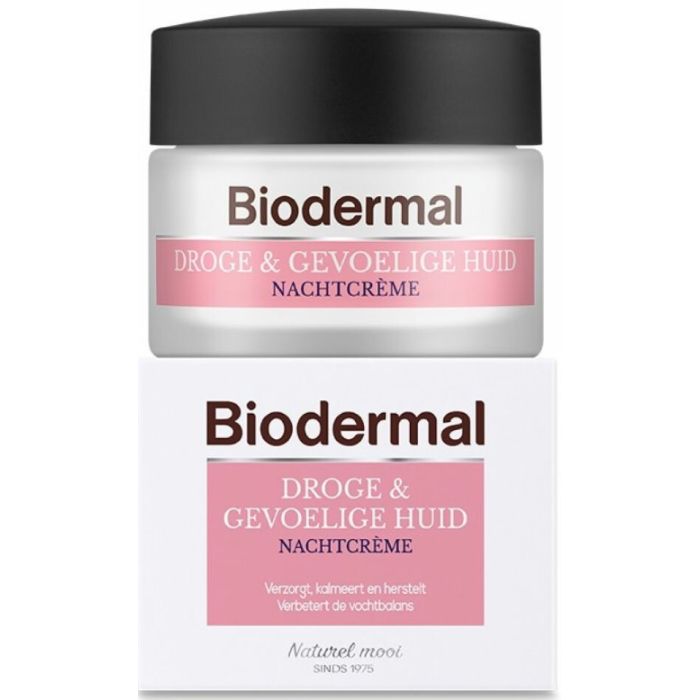 Biodermal Night Cream 50ml Dry & Sensitive Skin (NL)
