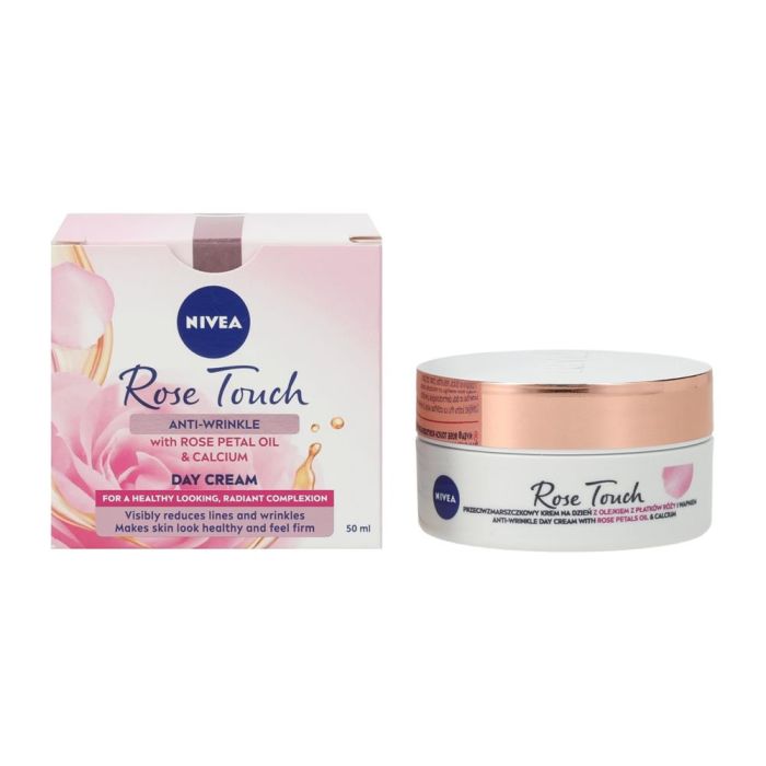 Nivea Day Cream 50ml Rose Touch Anti Rimpel (EN/LT/LV)