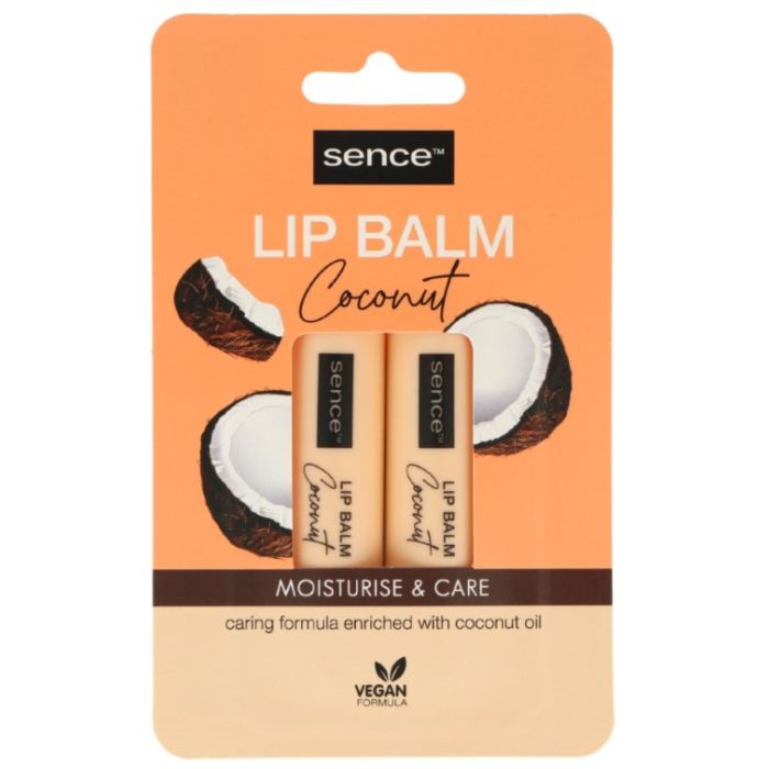 Sence Lip Balm 2x4.3gr Coconut (NL/EN/FR)