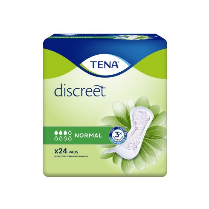Tena Sanitary Pads Lady Discreet 24pcs Normal (NL/FR/DE)