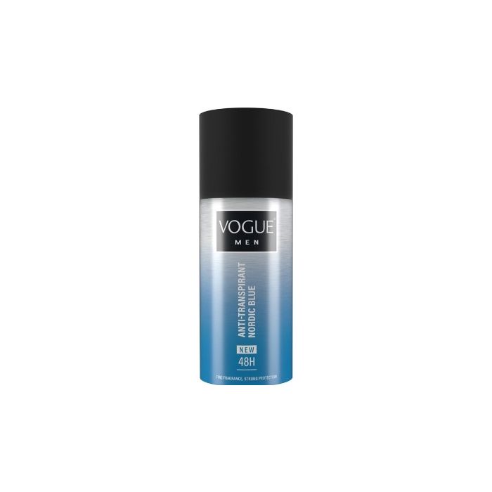 Vogue Deo Spray 150ml Men Nordic Blue (NL/EN/FR)