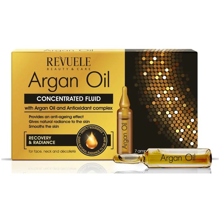Revuele Concentrated Fluid 7x2ml Argan Oil Ampoules  (NL/EN/FR/DE)