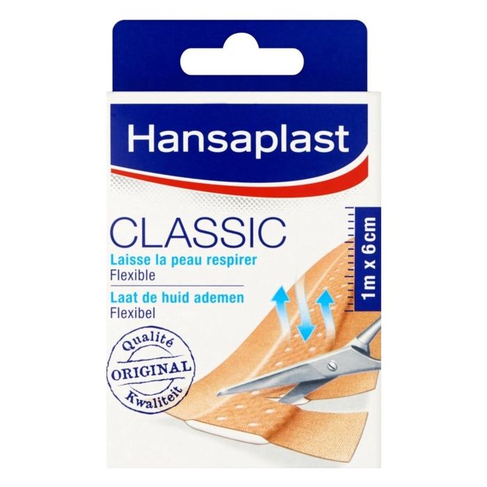 Hansaplast Plaster 1mx6cm Classic (NL/FR/DE)