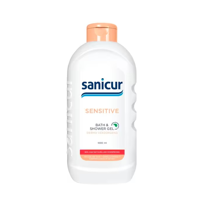 Sanicur Bath & Shower Gel 1000ml Sensitive (NL/FR)