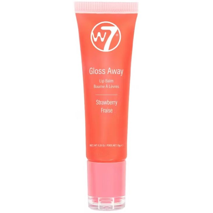 W7 Lip Balm 10ml Gloss Away Strawberry (EN/NL/FR/ES/DK/NO/SE)