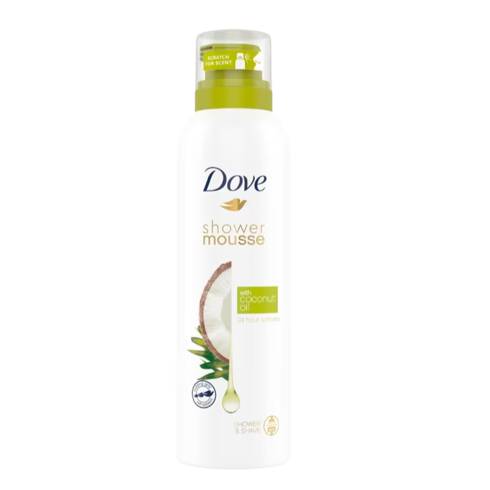 Dove Shower Mousse 200ml Coconut Oil (NL/EN/FR)