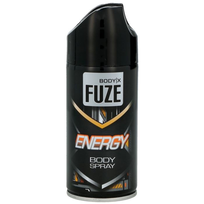 Body-X Fuze Deo Spray 150ml Energy (NL/EN/FR/DE)