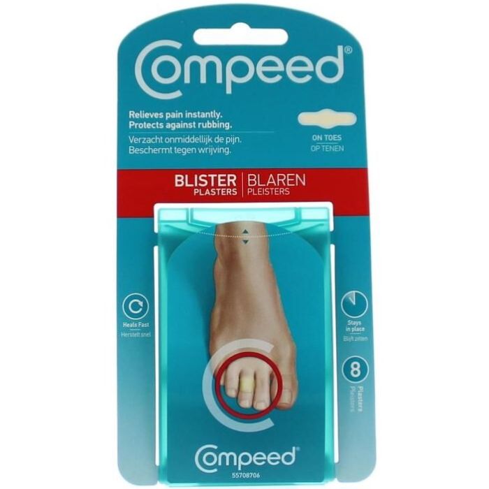 Compeed Blister Plaster 8pcs Toes (NL/EN)