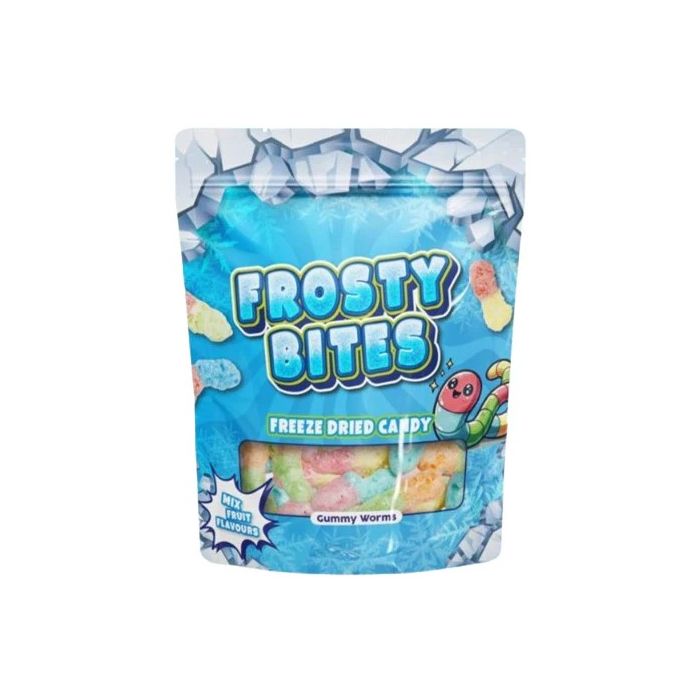 Frosty Bites 50gr Sour Worms (NL/EN/FR/DE)