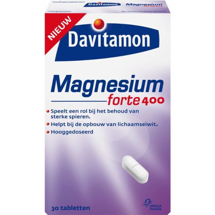 Davitamon Tablets 30pcs Magnesium 400mg (NL)