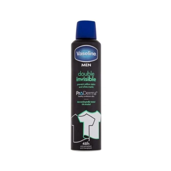Vaseline Deo Spray 250ml Men Invisible (EN/FR/NL)