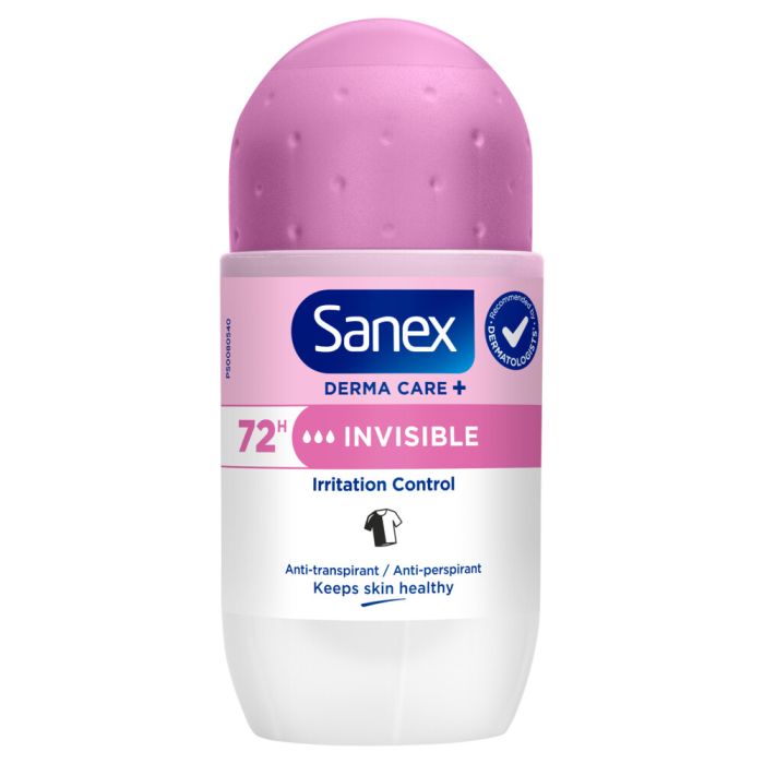 Sanex Deo Roll-On 53ml Dermo Invisible PH-Natural (NL/FR/DK)