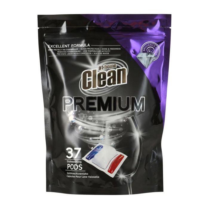At Home Clean Dishwasher Tabs 37x14gr Premium (NL/EN/FR/DE)