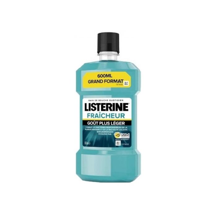 Listerine Mouthwash 600ml Freshness Lighter Taste (NL/DE/PL/FR)