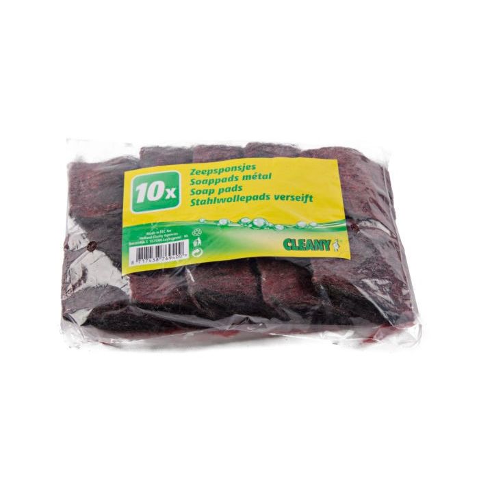 Cleany Soap Pads 10pcs (NL/EN/FR/DE)