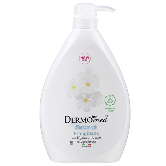 Dermomed Shower Gel 1000ml Frangipane (EN/FR/IT/ES)