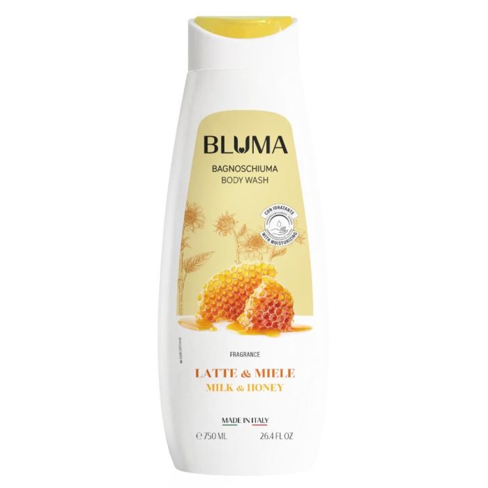 Bluma Body Wash 750ml Honey & Milk (NL/EN/FR/DE)